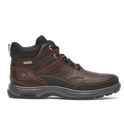 Boots>Rockport Men's 8000 Country High Lace-Up Boot ChocolateLeather