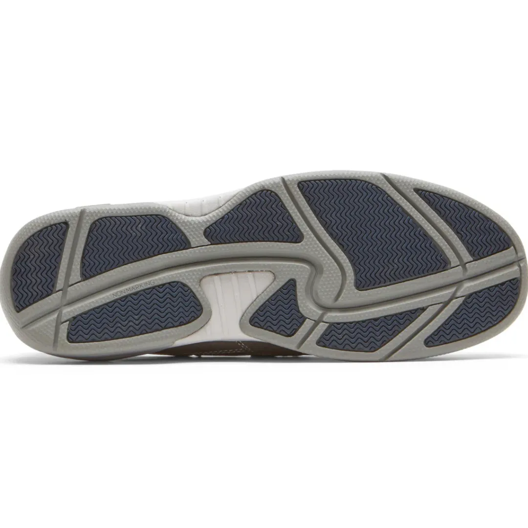 Wide>Rockport Men's Captain Venetian Boat Shoe GREY