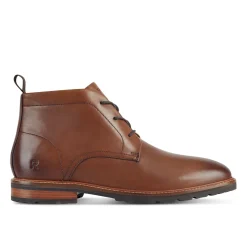 Boots|Boots>Rockport Men's Caspe Lace-up Almond Toe Casual Boots DarkNatural