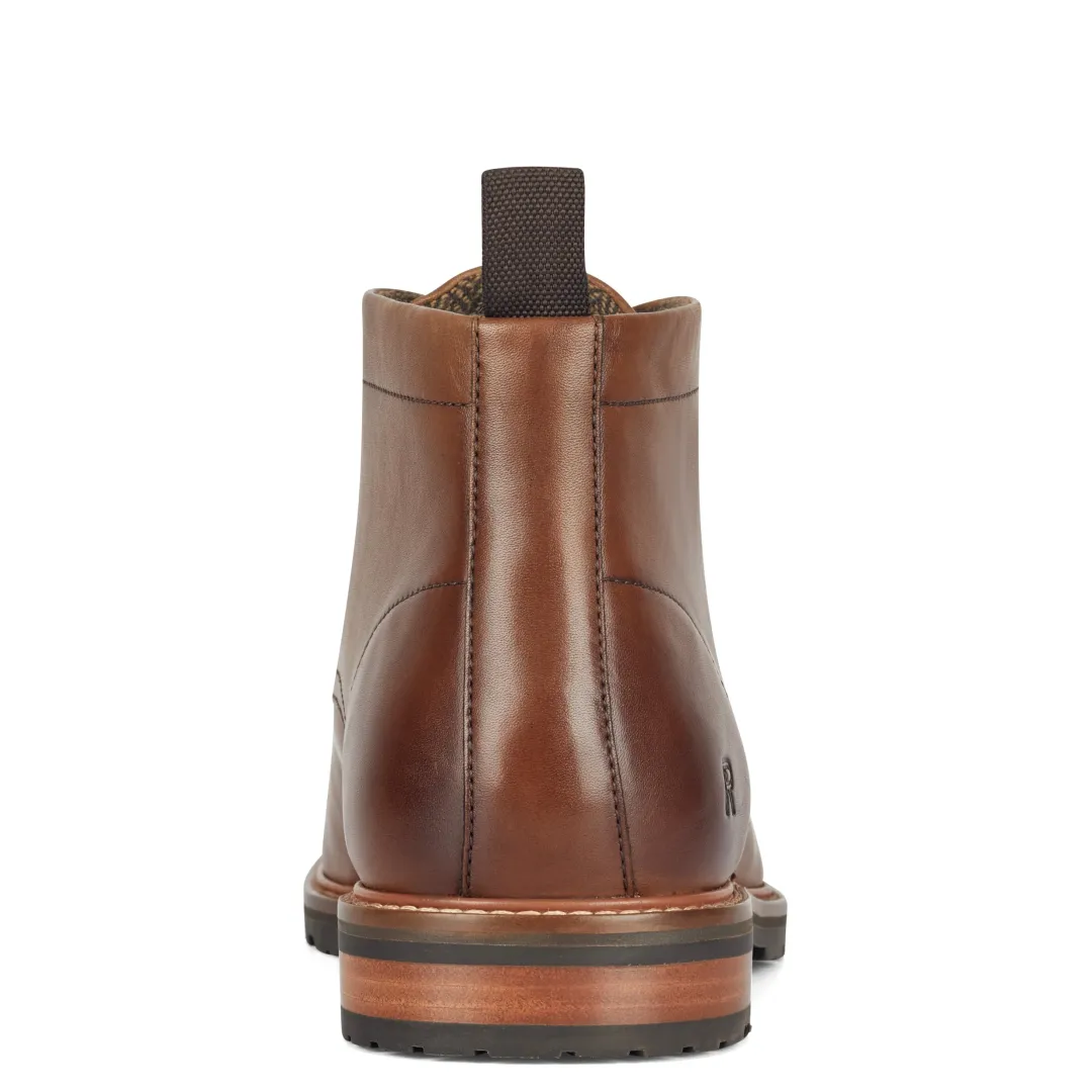 Boots|Boots>Rockport Men's Caspe Lace-up Almond Toe Casual Boots DarkNatural