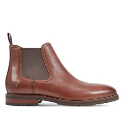 Boots|Boots>Rockport Men's Cassius Slip-on Almond Toe Boots DarkNatural