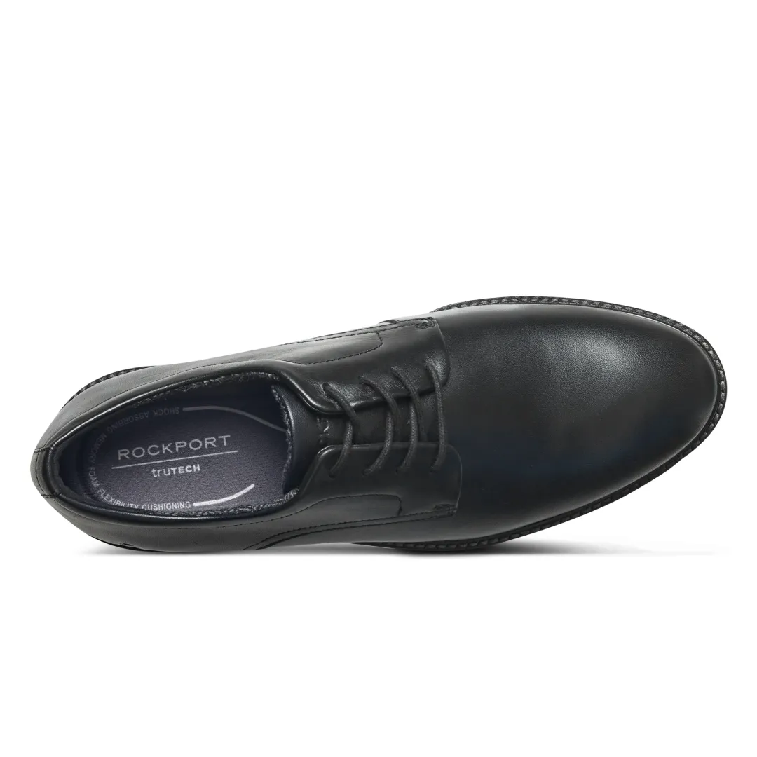 Oxfords & Lace-ups|Oxfords & Lace-ups>Rockport Men's Cedric Dress Lace-up Almond Toe Oxfords Black