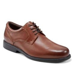 Oxfords & Lace-ups|Oxfords & Lace-ups>Rockport Men's Charles Road Plain Toe Oxford BritishTan