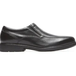 Loafers & Slip-ons|Loafers & Slip-ons>Rockport Men's Charles Road Slip-On Dress Shoe BLACK