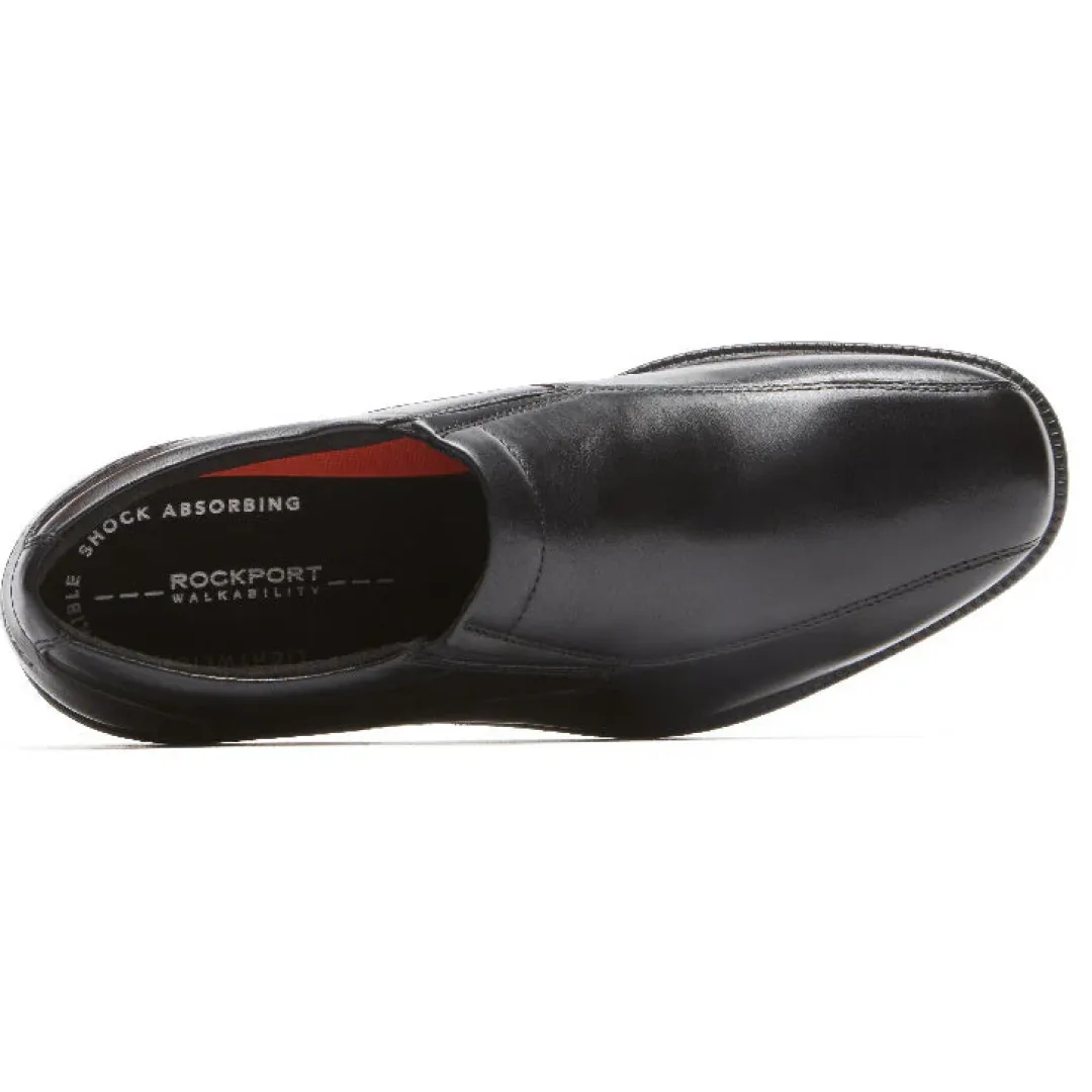 Loafers & Slip-ons|Loafers & Slip-ons>Rockport Men's Charles Road Slip-On Dress Shoe BLACK
