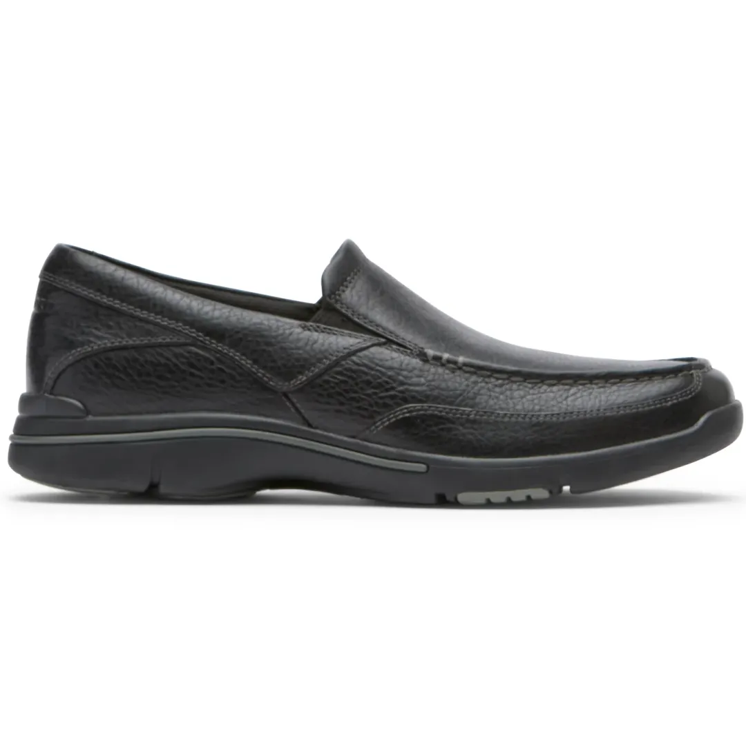 Loafers & Slip-ons|Loafers & Slip-ons>Rockport Men's City Play Eberdon Casual Shoe BLACK