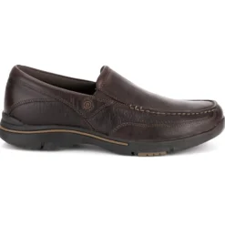 Loafers & Slip-ons|Loafers & Slip-ons>Rockport Men's City Play Eberdon Casual Shoe DARKBROWN2