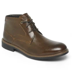 Boots|Boots>Rockport Men's Classic Break Chukka Boot DARKBROWNLEATHER