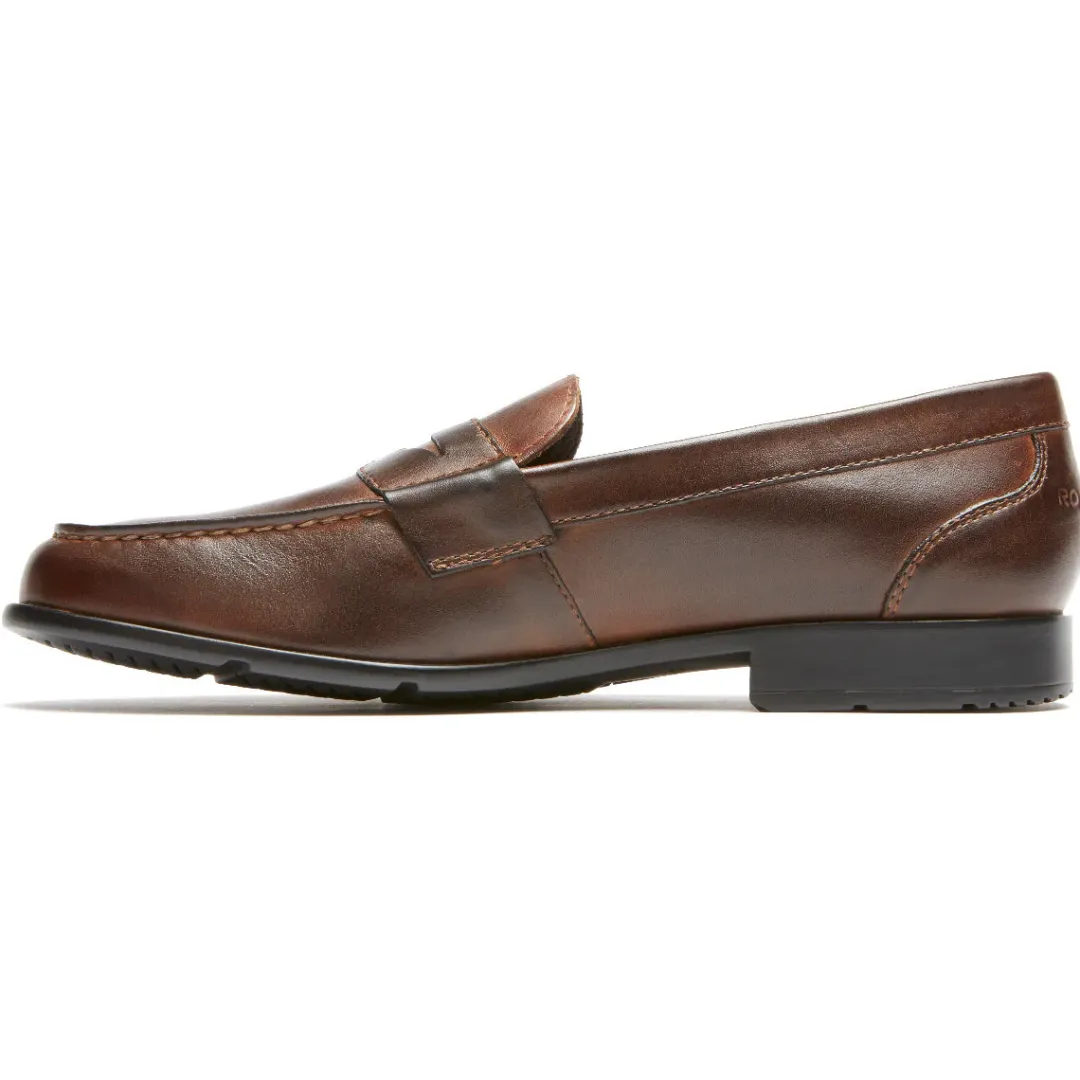 Loafers & Slip-ons|Loafers & Slip-ons>Rockport Men's Classic Penny Loafer DARKBROWN