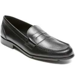 Loafers & Slip-ons|Loafers & Slip-ons>Rockport Men's Classic Penny Loafer BLACKII