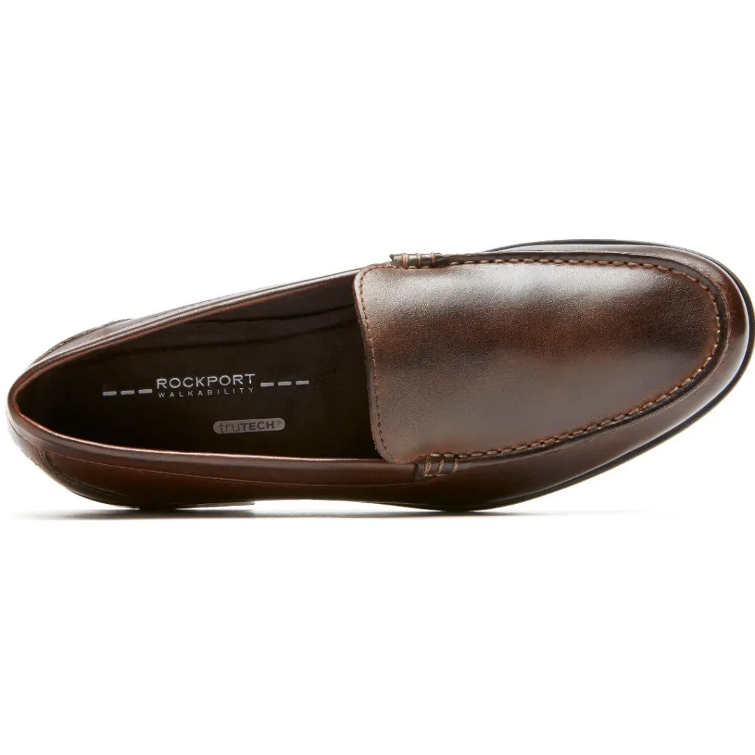 Loafers & Slip-ons|Loafers & Slip-ons>Rockport Men's Classic Venetian Loafer DARKBROWN