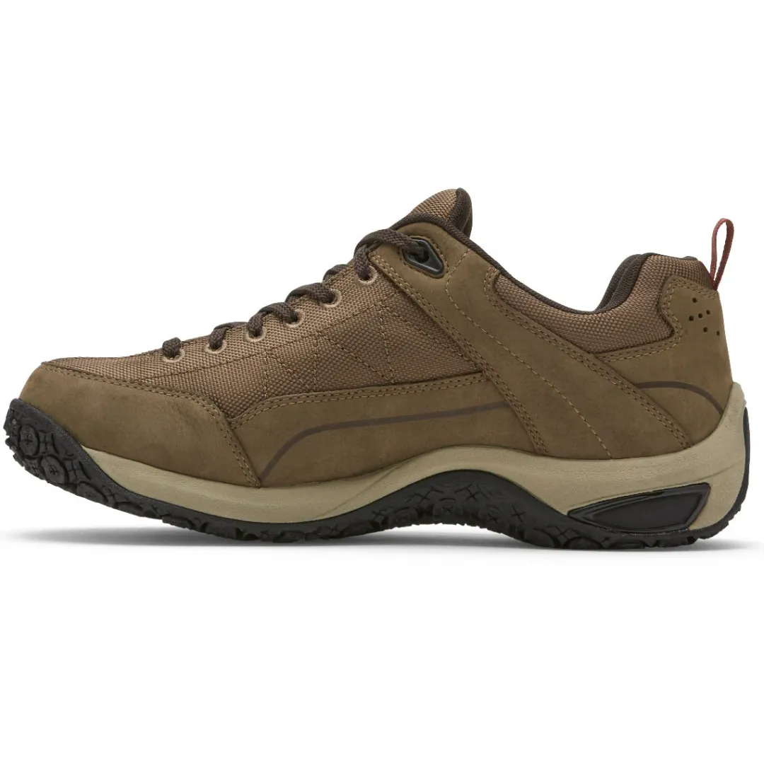 Wide|Shoes>Rockport Men's Cloud Plus Waterproof Lace-Up Trekker VICUNA