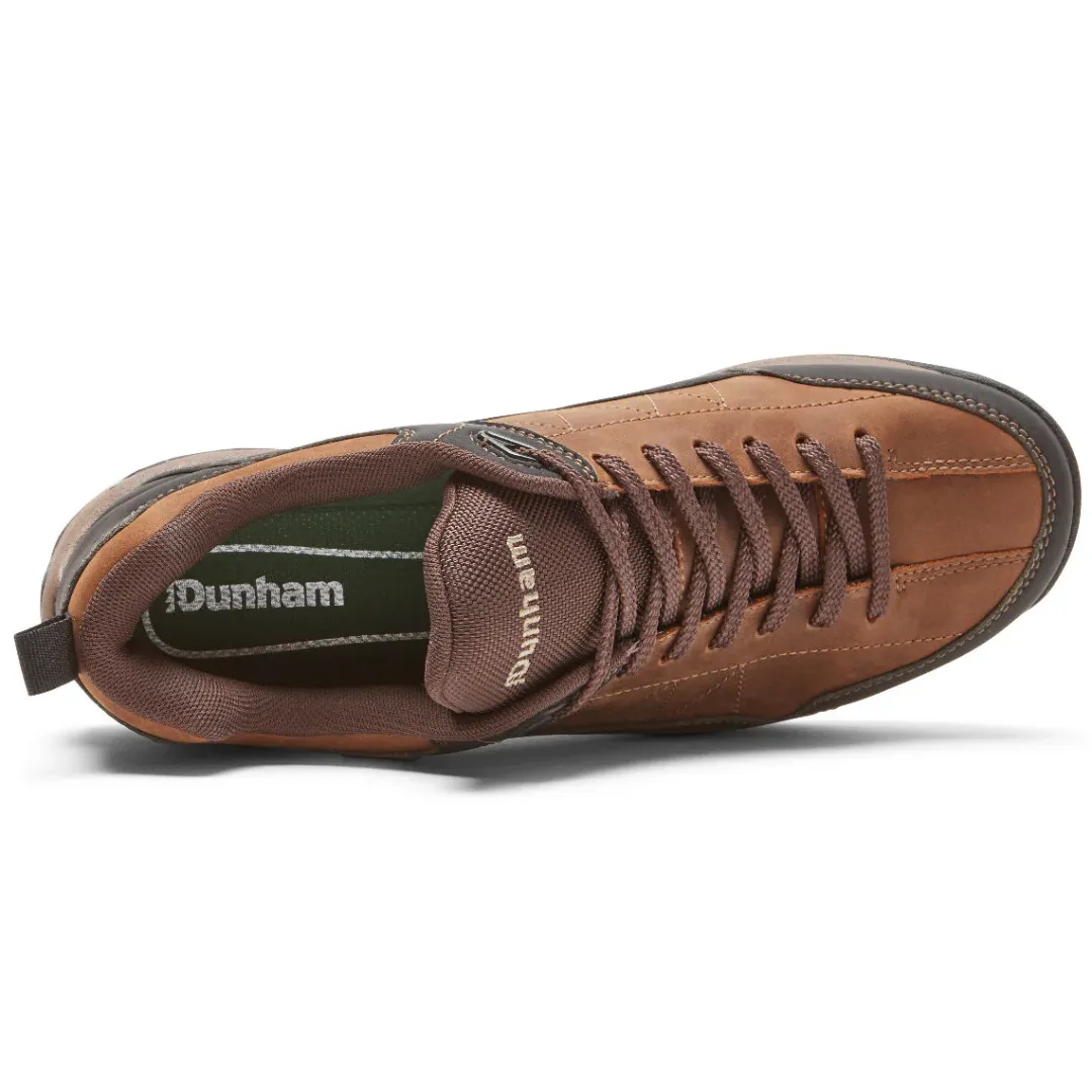 Wide|Shoes>Rockport Men's Cloud Plus Waterproof Lace-Up Trekker BROWN
