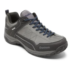 Wide|Shoes>Rockport Men's Cloud Plus Waterproof Lace-Up Trekker GREYNBK/BLACK