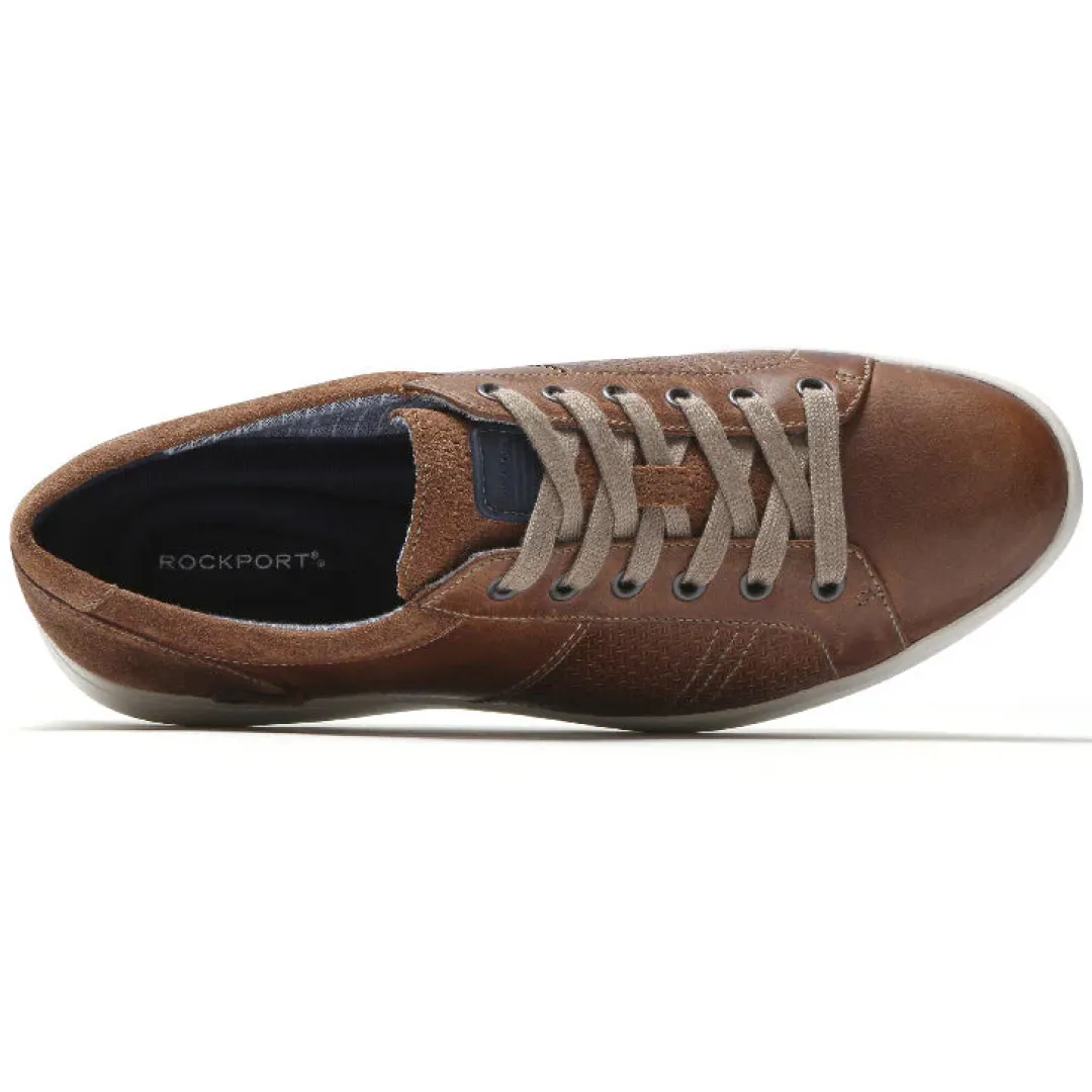 Sneakers|Sneakers>Rockport Men's Colle Lace-to-Toe Sneaker TAN
