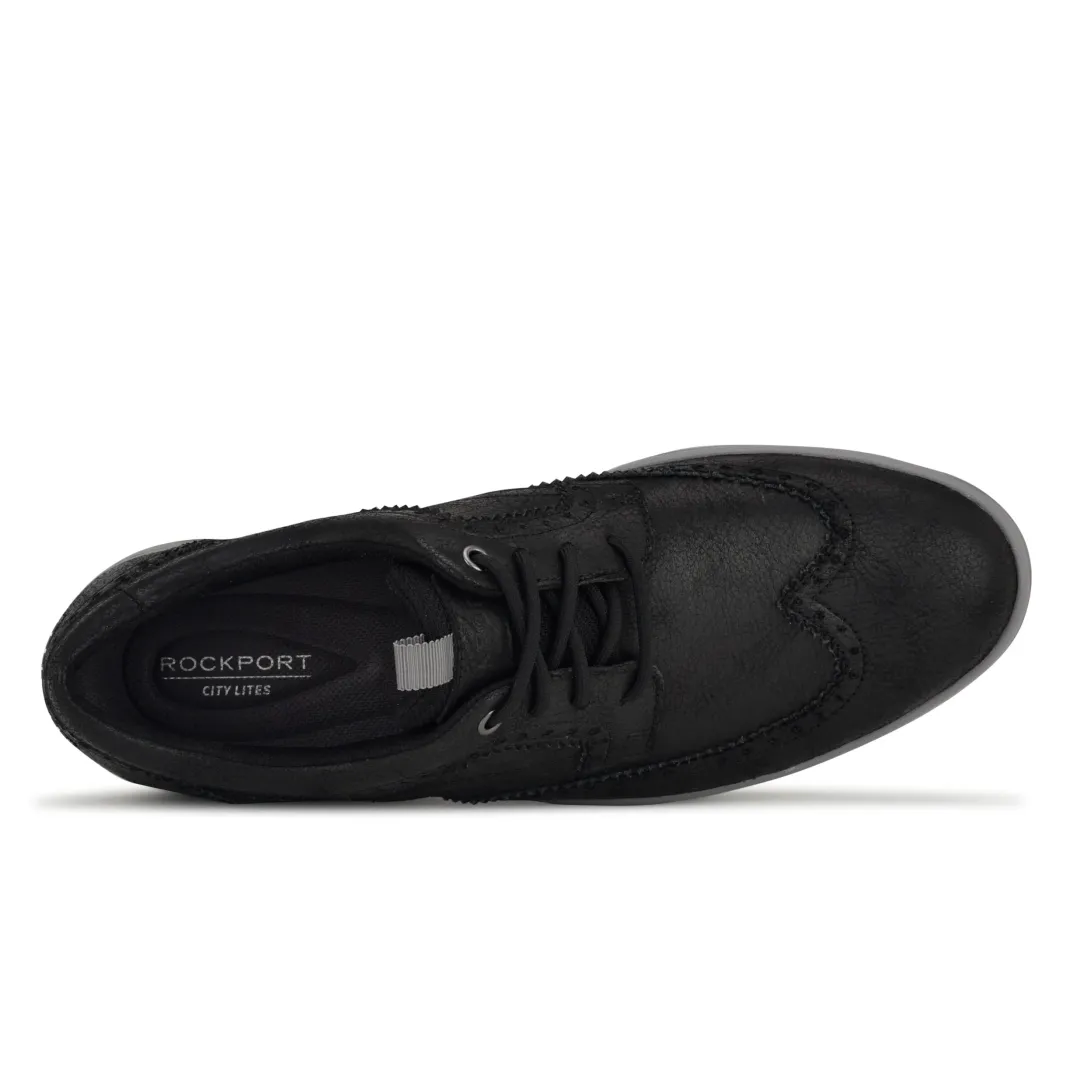 Oxfords & Lace-ups|Oxfords & Lace-ups>Rockport Men's Colle Wing Tip Walking Shoe Black