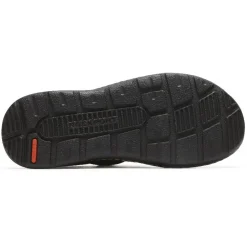 Sandals|Sandals>Rockport Men's Darwyn Fisherman Slingback Sandal BROWNIILEA