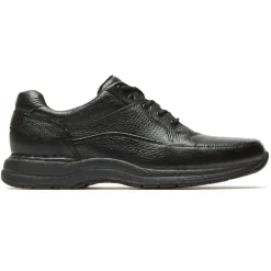 Oxfords & Lace-ups|Oxfords & Lace-ups>Rockport Men's Edge Hill 2 Lace-to-Toe BLACKLEATHER