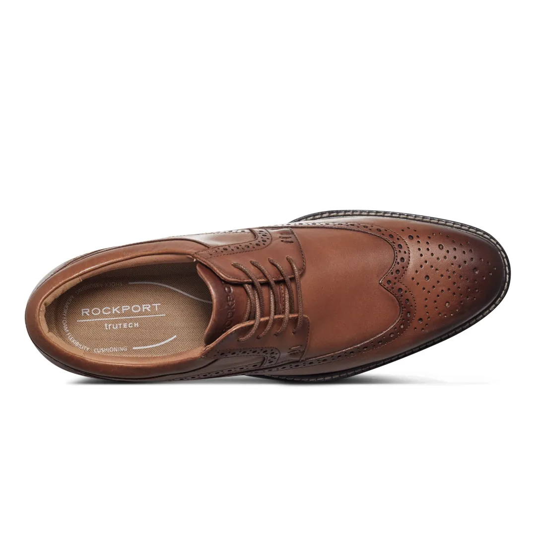 Oxfords & Lace-ups|Oxfords & Lace-ups>Rockport Men's Fallo Dress Lace-up Almond Toe Oxfords MediumNatural