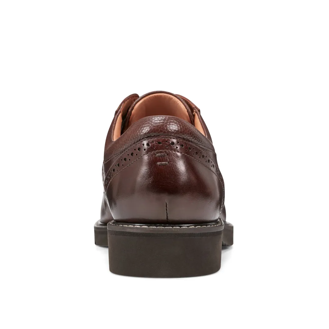 Oxfords & Lace-ups|Oxfords & Lace-ups>Rockport Men's Fallo Dress Lace-up Almond Toe Oxfords DarkBrown