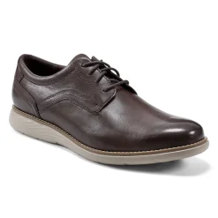 Oxfords & Lace-ups|Oxfords & Lace-ups>Rockport Men's Garett Plain Toe Oxford DarkBrown