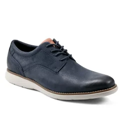 Oxfords & Lace-ups|Oxfords & Lace-ups>Rockport Men's Garett Plain Toe Oxford DarkBlue
