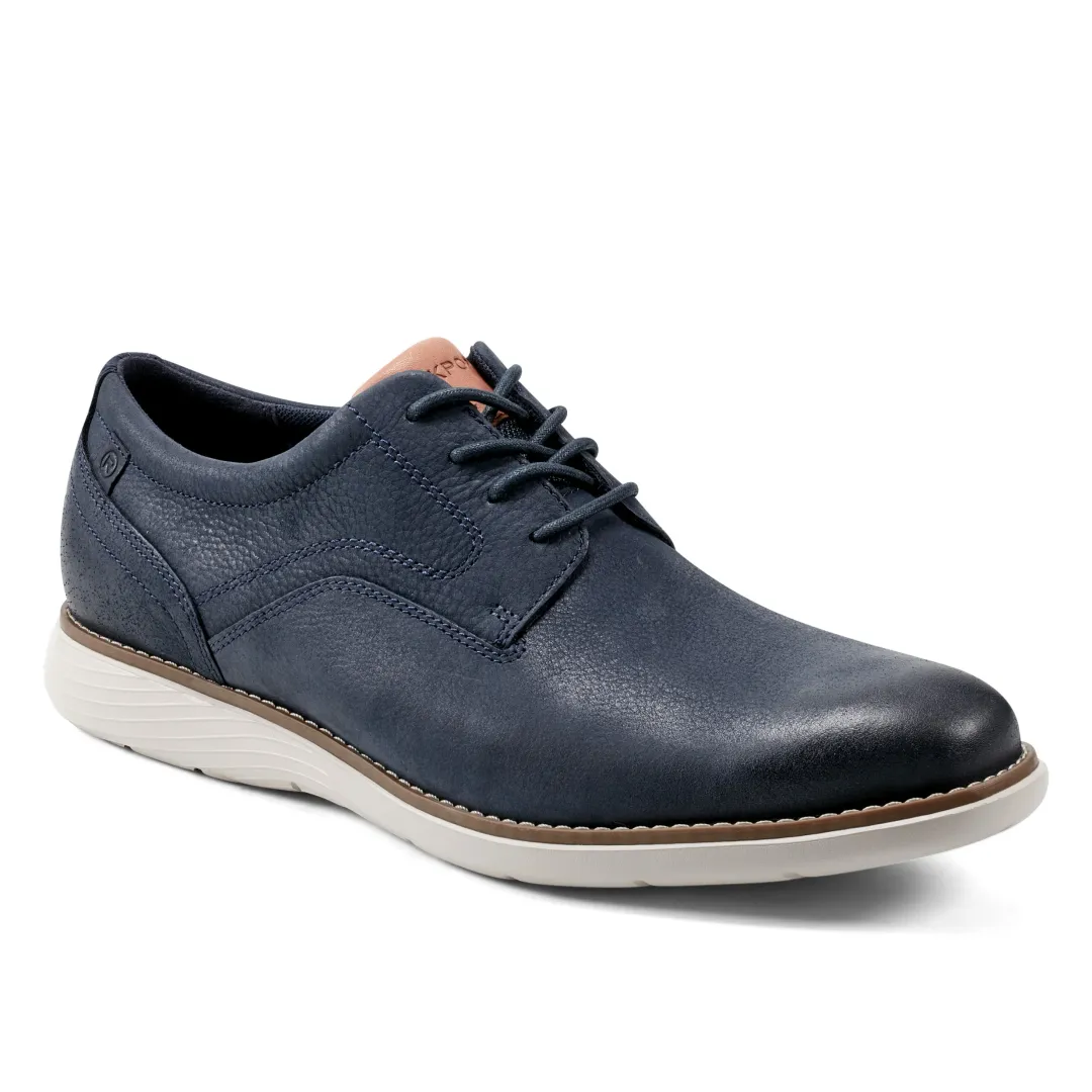 Oxfords & Lace-ups|Oxfords & Lace-ups>Rockport Men's Garett Plain Toe Oxford DarkBlue