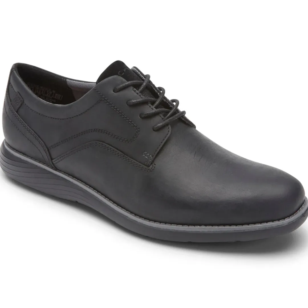 Oxfords & Lace-ups|Oxfords & Lace-ups>Rockport Men's Garett Plain Toe Oxford BLACKII