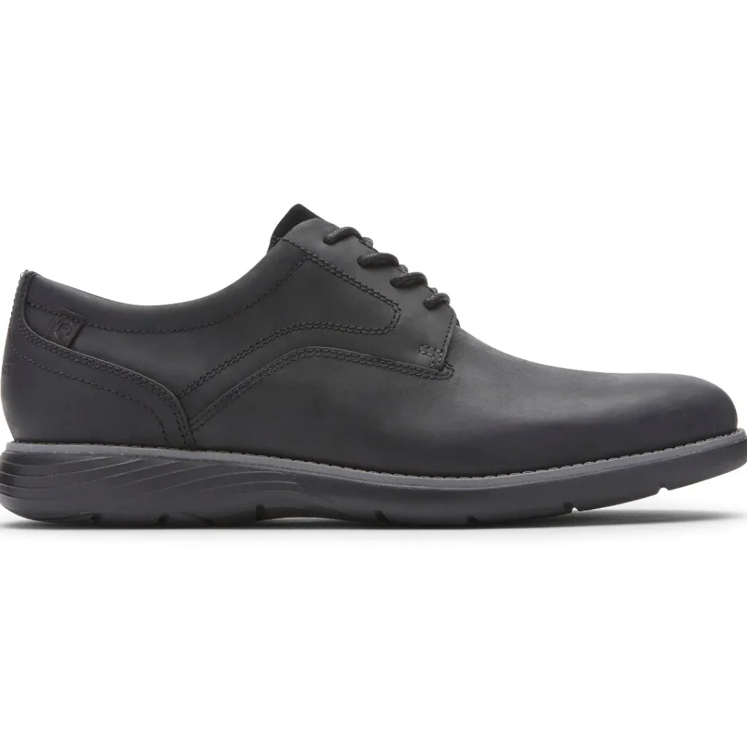 Oxfords & Lace-ups|Oxfords & Lace-ups>Rockport Men's Garett Plain Toe Oxford BLACKII