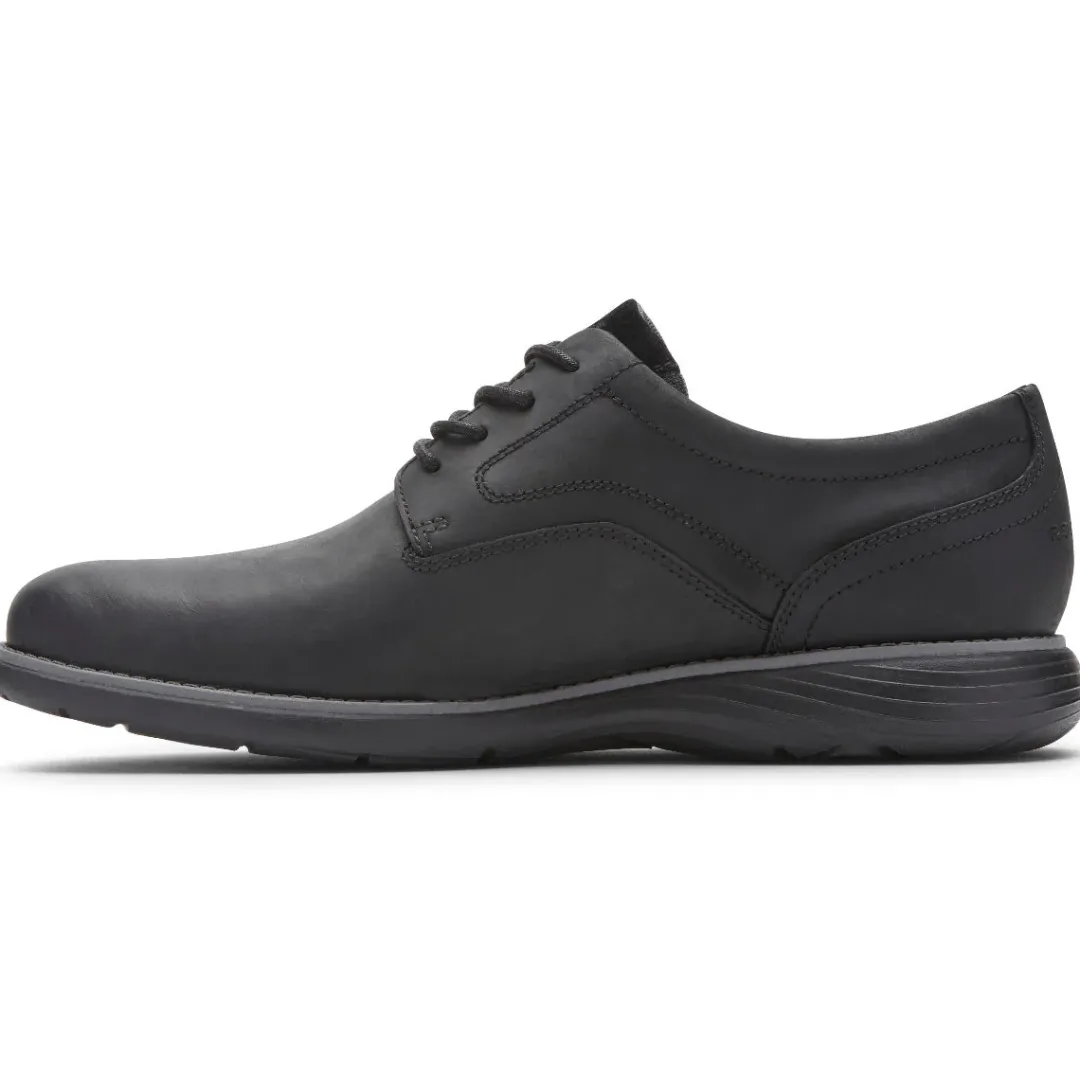 Oxfords & Lace-ups|Oxfords & Lace-ups>Rockport Men's Garett Plain Toe Oxford BLACKII