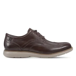 Oxfords & Lace-ups|Oxfords & Lace-ups>Rockport Men's Garett Wing Tip Oxford DarkBrown