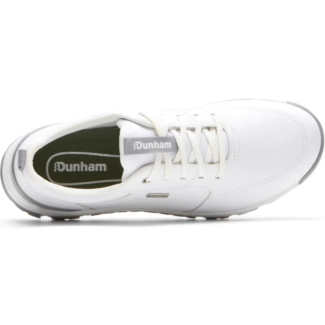 Wide>Rockport Men's Glastonbury Waterproof uBal Walking Shoe WhiteLeather/Suede