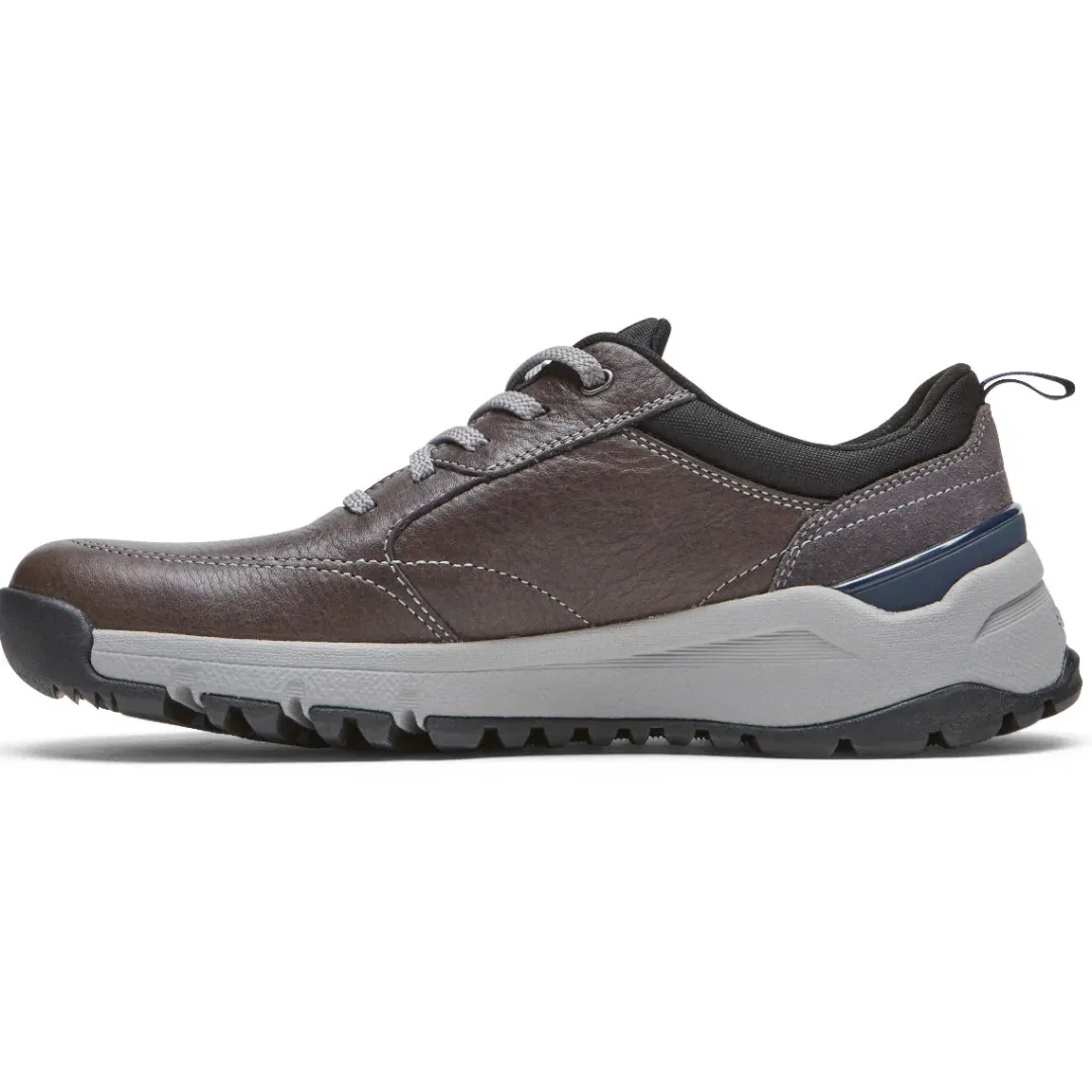 Shoes|Wide>Rockport Men's Glastonbury Waterproof uBal Walking Shoe STEELGREYLEATHER/SUEDE