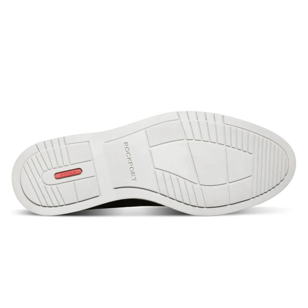 Loafers & Slip-ons|Loafers & Slip-ons>Rockport Men's Jensen Casual Slip-on Almond Toe Loafers DarkBrown