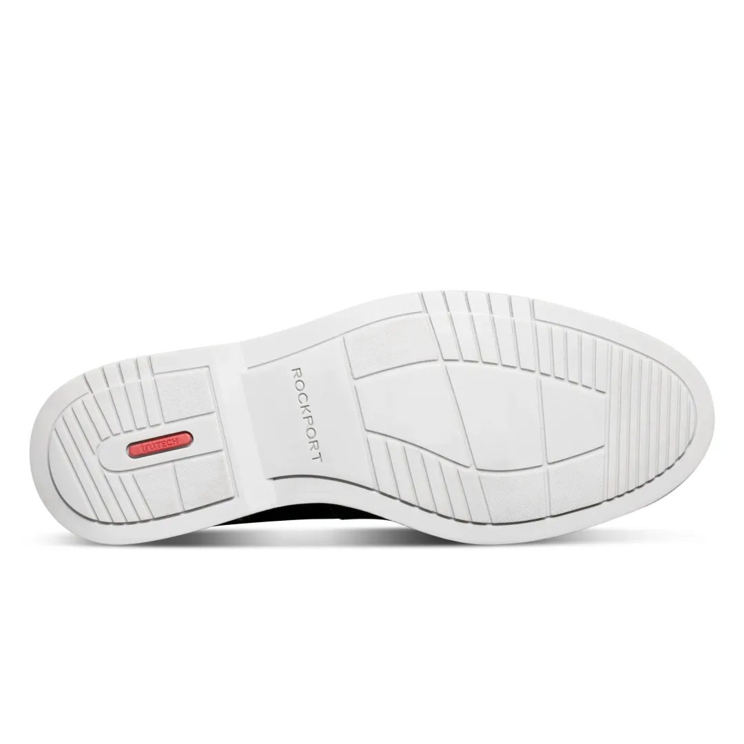 Loafers & Slip-ons|Loafers & Slip-ons>Rockport Men's Jensen Casual Slip-on Almond Toe Loafers DarkBlue