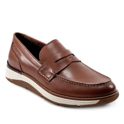 Loafers & Slip-ons|Loafers & Slip-ons>Rockport Men's Liam Casual Slip-on Penny Loafers DarkNatural