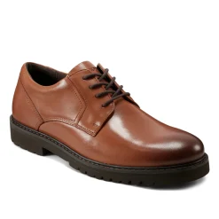 Oxfords & Lace-ups|Oxfords & Lace-ups>Rockport Men's Maverick Plain Toe Oxford MediumNatural