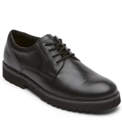 Oxfords & Lace-ups|Oxfords & Lace-ups>Rockport Men's Maverick Plain Toe Oxford BlackLeather