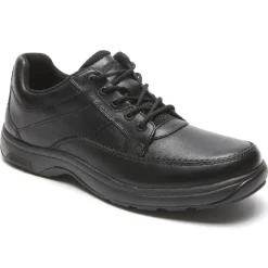 Wide|Shoes>Rockport Men's Midland Waterproof Oxford BLACK