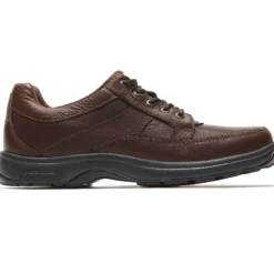 Wide|Shoes>Rockport Men's Midland Waterproof Oxford BROWN