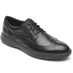 Oxfords & Lace-ups|Oxfords & Lace-ups>Rockport Men's Noah Wing Tip Walking Shoe Black