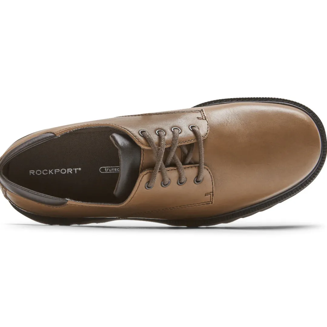 Oxfords & Lace-ups|Oxfords & Lace-ups>Rockport Men's Northfield Waterproof Oxford DARKBROWN