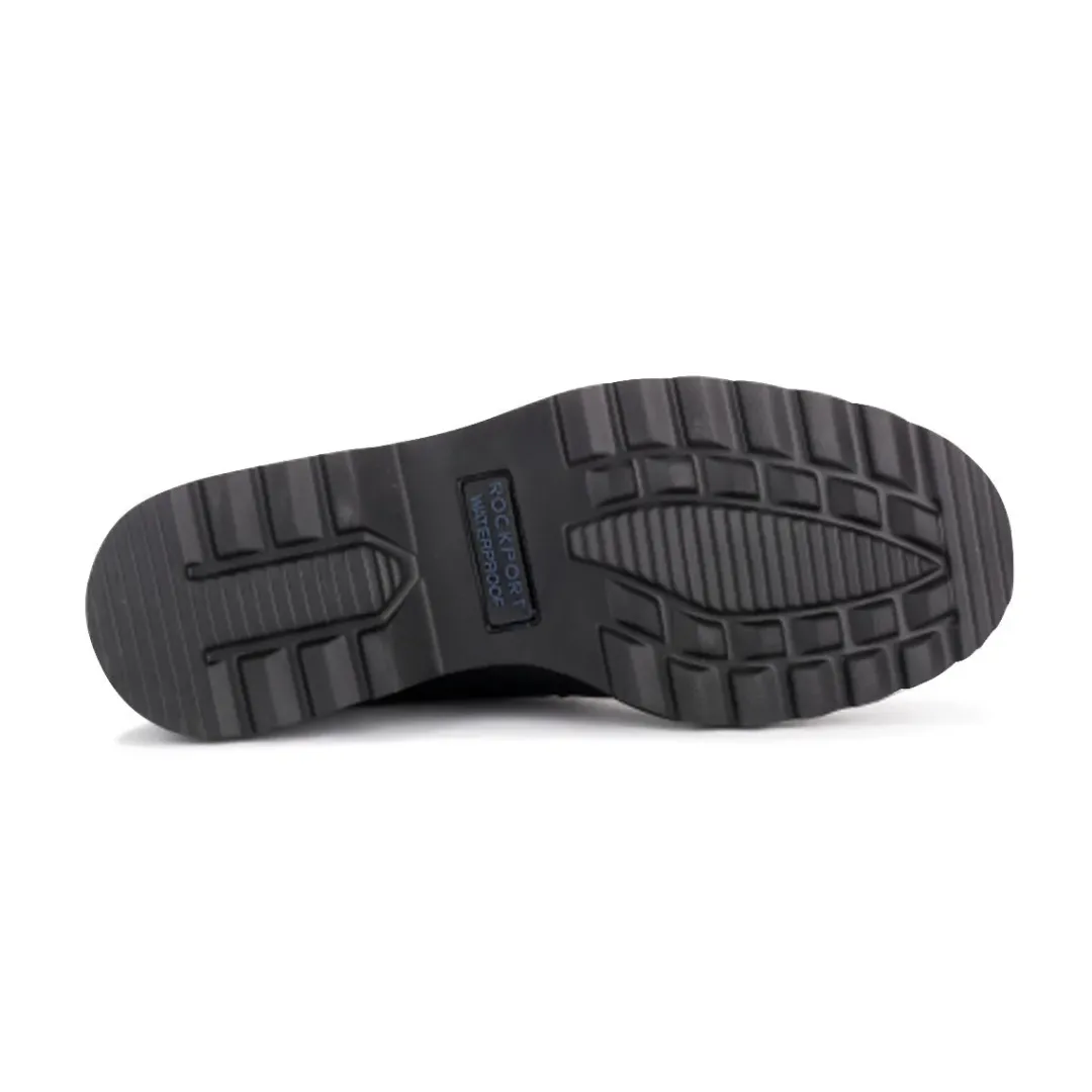 Boots|Boots>Rockport Men's Northfield Waterproof Plain Toe Boot BLACK