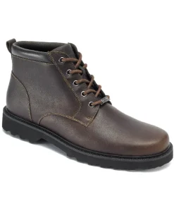 Boots|Boots>Rockport Men's Northfield Waterproof Plain Toe Boot CHOCOLATE