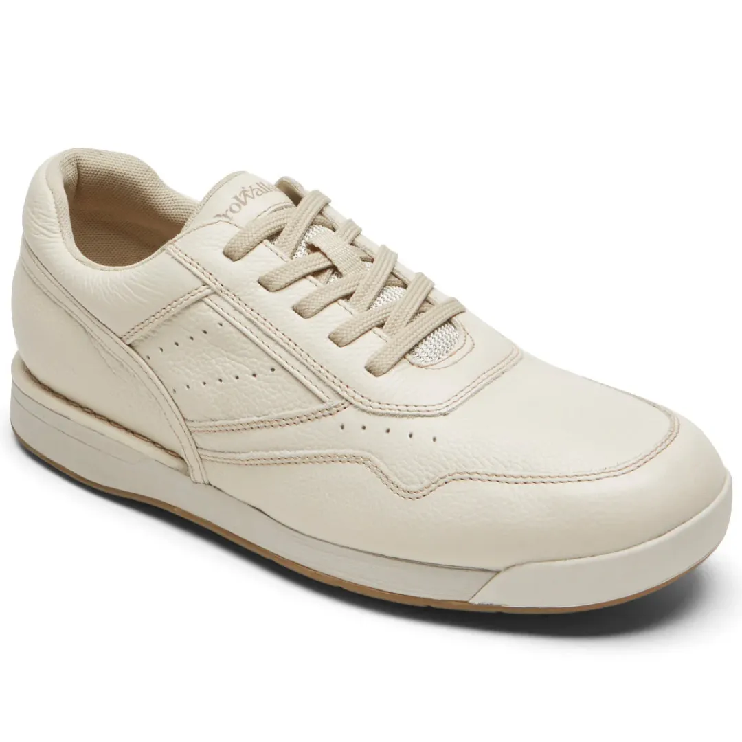 Sneakers|Sneakers>Rockport Men's ProWalker 7100 Plus Lace-Up Active Shoe OFFWHITELEA