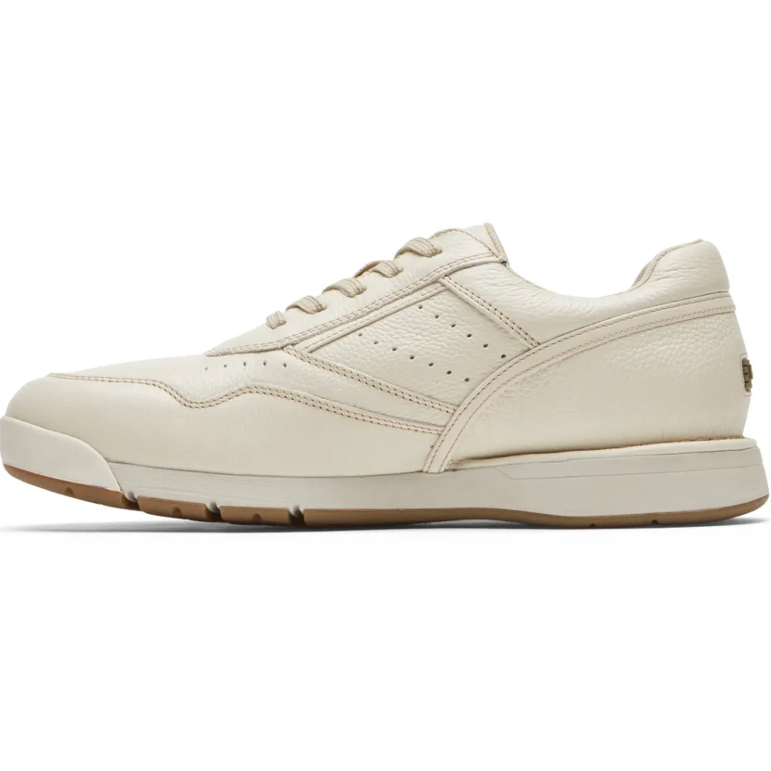 Sneakers|Sneakers>Rockport Men's ProWalker 7100 Plus Lace-Up Active Shoe OFFWHITELEA