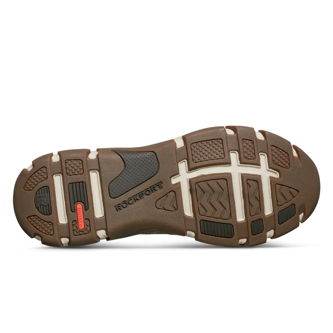 Sneakers|Sneakers>Rockport Men's Reece Step Activated Casual Slip-on GreenCanvas