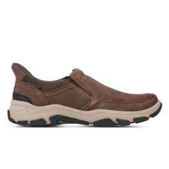Sneakers|Sneakers>Rockport Men's Reece Step Activated Casual Slip-on MediumBrown