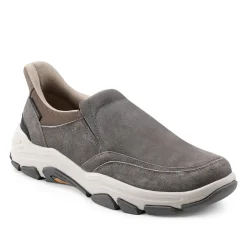 Sneakers|Sneakers>Rockport Men's Reece Step Activated Casual Slip-on MediumGreen