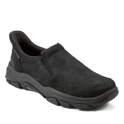 Sneakers|Sneakers>Rockport Men's Reece Step Activated Casual Slip-on Black